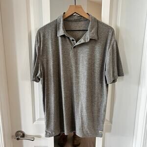 Men's Vuori Strato Tech Polo Light Grey Size XL